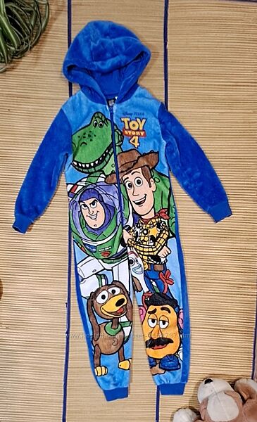 Пижама теплая кигуруми для мальчика 6-7лет