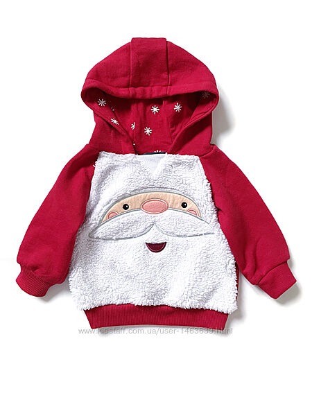 Різдвяний новорічний світшот худі Primark 6-9 міс. , 74 см