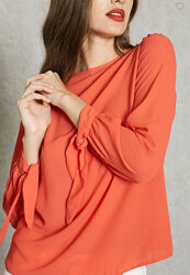 Шифонова блузка Dorothy Perkins із зав&acuteязками на рукавах, L