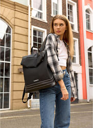 Жіночий рюкзак еко шкіра Balance чорний