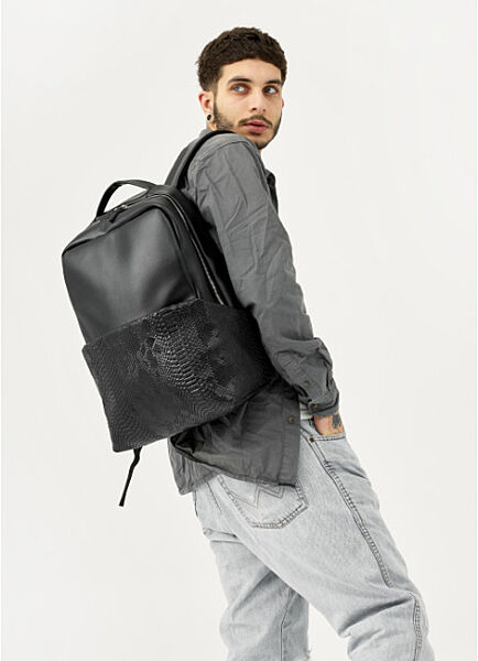 Рюкзак унісекс dart black крокодил