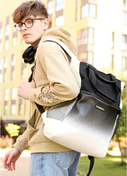 Сумка шопер X біла