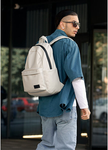 Рюкзак 0STn сірий