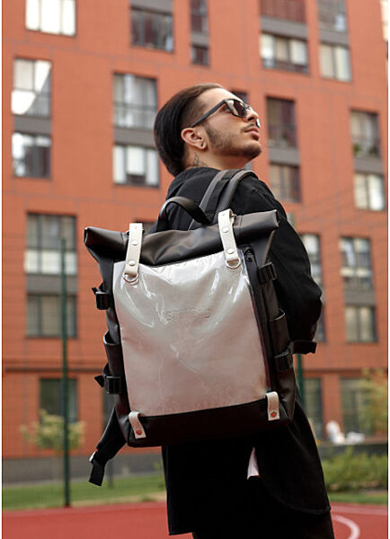 Чоловічий рюкзак Top Hacking чорно-сірий