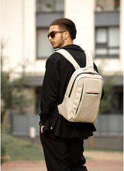 Рюкзак унісекс QQT сірий