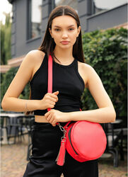 Сумка Кроссбоді екошкіраMZN пудра