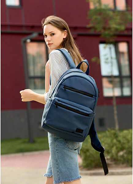 Жіночий рюкзак  LKT темно-синій