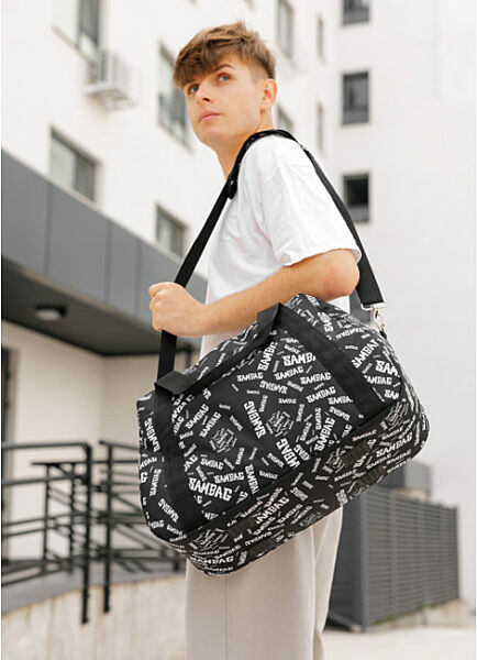 Спортивна сумка принт sambag
