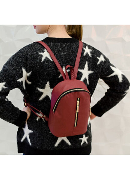 Жіночий рюкзак еко шкіра SF бордо