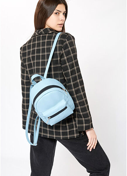 Жіночий Рюкзак шкіра еко SSB голубий