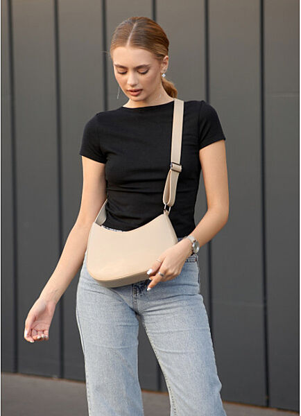 Жіноча сумка шкіра еко Kor беж