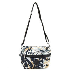Маленька текстильна сумка через плече з візерунком 75058AL