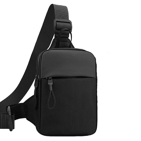 Текстильна чоловіча сумка через плече 71370A