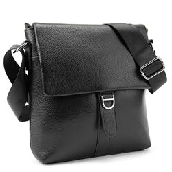 Мессенджер чорний шкіряний 78805A