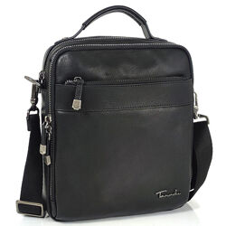 Месенджер через плече із гладкої шкіри 7-S-SM8-S010A