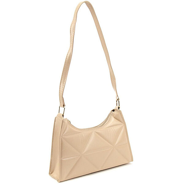 Кросбоді в еко-шкірі з геометричним візерунком 74-333B