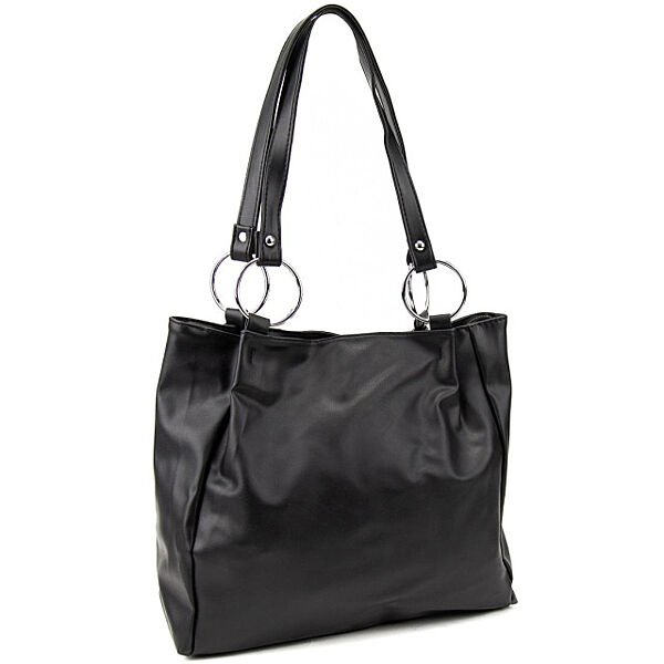 Жіноча сумка шопер на плече з еко-шкіри 71-6022A