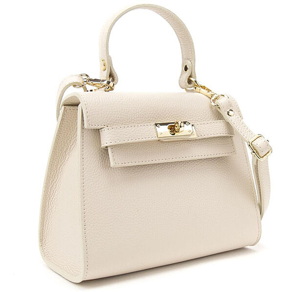 Невелика класична шкіряна сумочка Італія 79866WB