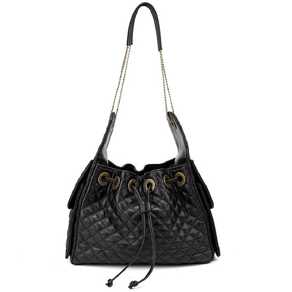 Сумка жіноча стьобана шкіряна 72545A