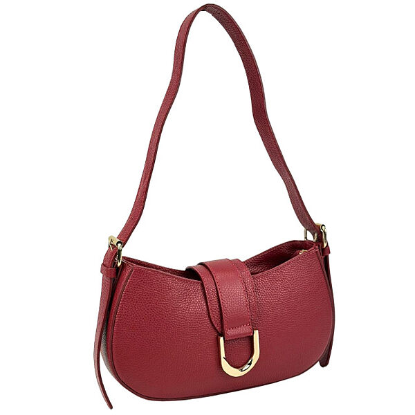 Кросбоді шкіряне напівкругле Італія 798100BO