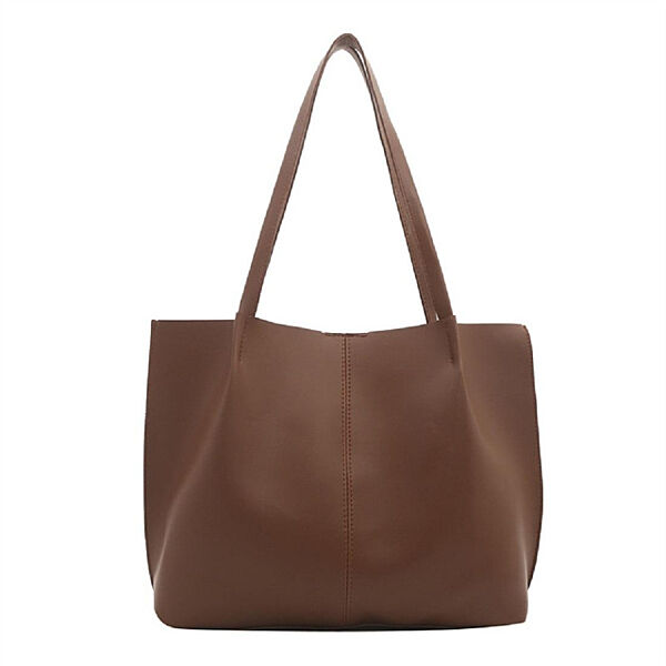 Місткий шоппер із еко-шкіри 72-1636DB