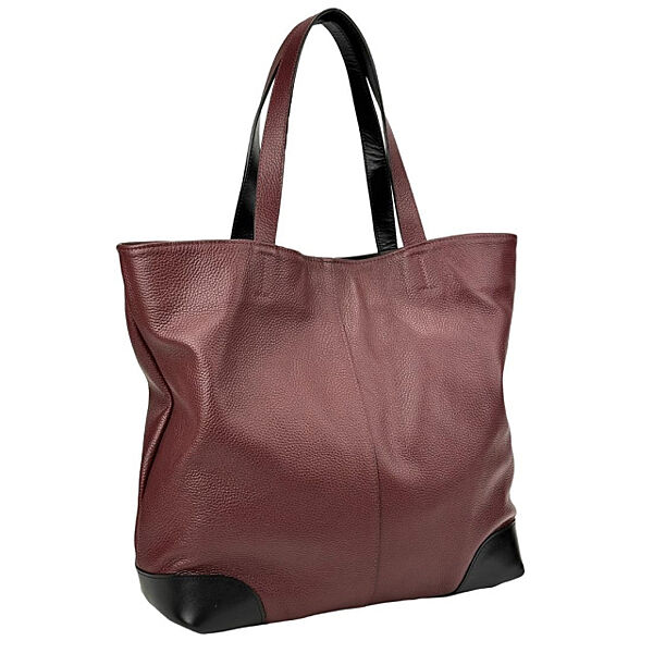 Шкіряний шопер 7013BO-FL