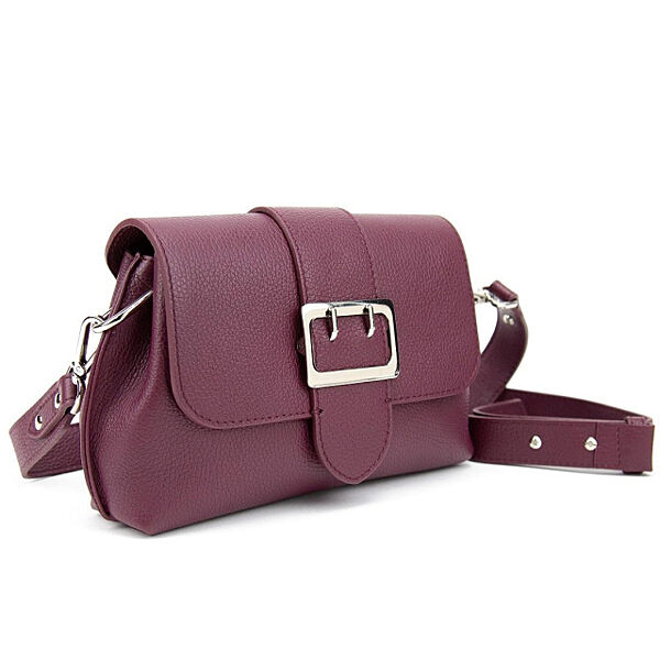 Невелика жіноча шкіряна сумочка Італія 798105BO