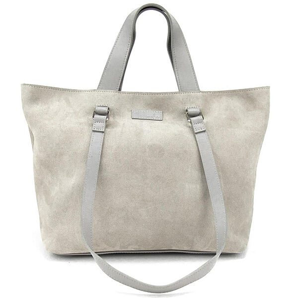 Жіночий місткий замшевий шопер 7018G-Y