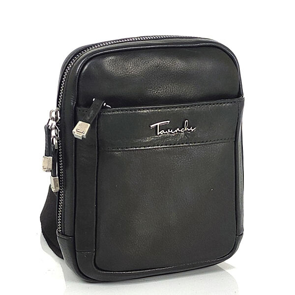 Месенджер через плече із гладкої шкіри 7-S-SM8-S001A