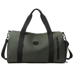 Текстильна дорожня сумка хакі 7258KH