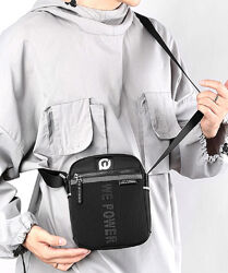 Сумка через плече чоловіча тканинна 70321A