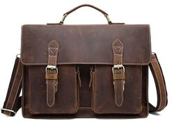 Портфель чоловічий зі шкіри714774 Коричневий