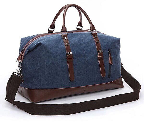 Дорожня сумка текстильна велика720083 Синя