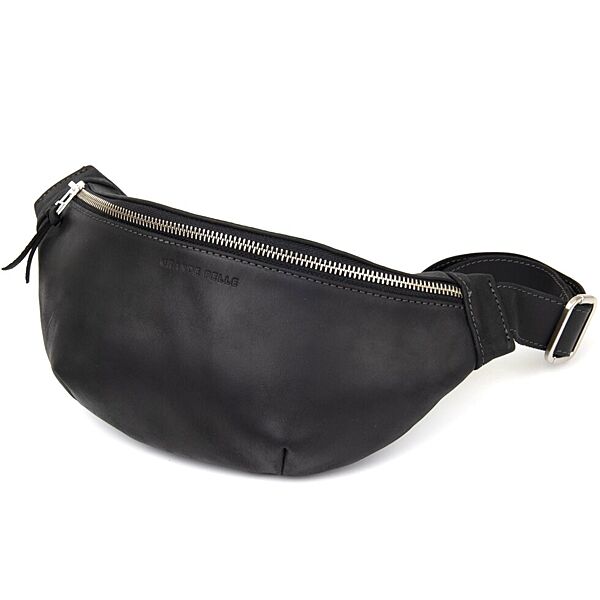 Бананка поясна унісекс вінтажна 711144 Чорна