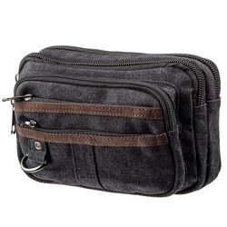 Бананка текстильна на пояс720159 Чорна