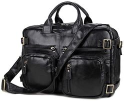 Сумка чоловіча714219 трансформер Чорна