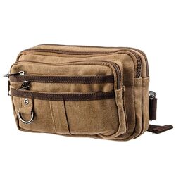 Бананка текстильна на пояс720160 Коричнева