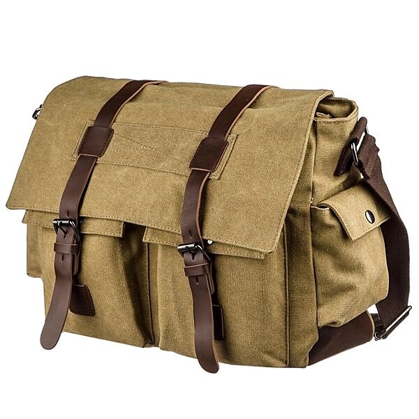 Сумка на плече текстильна720149 Пісочна