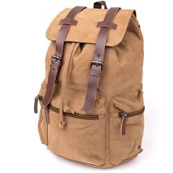 Рюкзак туристичний текстильний унісекс720610 Коричневий