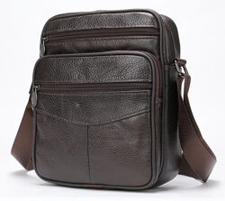 Мессенджер чоловічий шкіряний 203467Коричневий