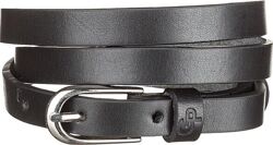 Ремінь жіночий 711072 тонкий Чорний