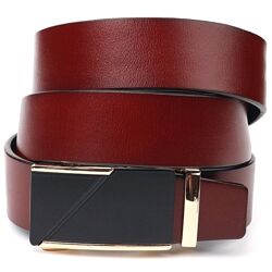 Ремінь для чоловіків з натуральної шкіри721479 Коричневий