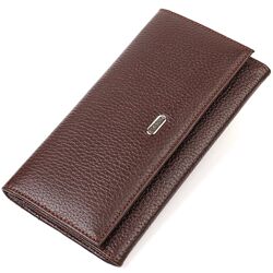 Багатофункціональний гаманець для жінок з натуральної шкіри 721828 Коричневий