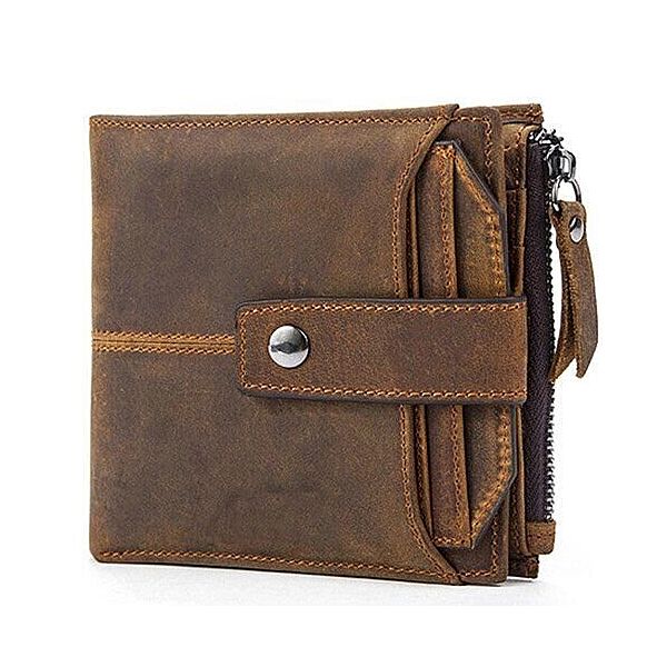 Гаманець з потертостями714689 Коричневий