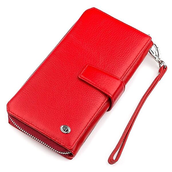 Гаманець жіночий 718456 SТ228 дуже гарний Червоний