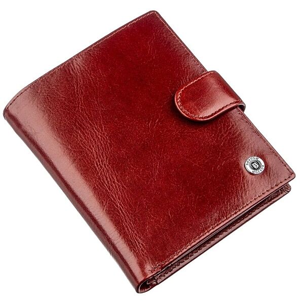 Місткий чоловічий гаманець 718814 Коричневий