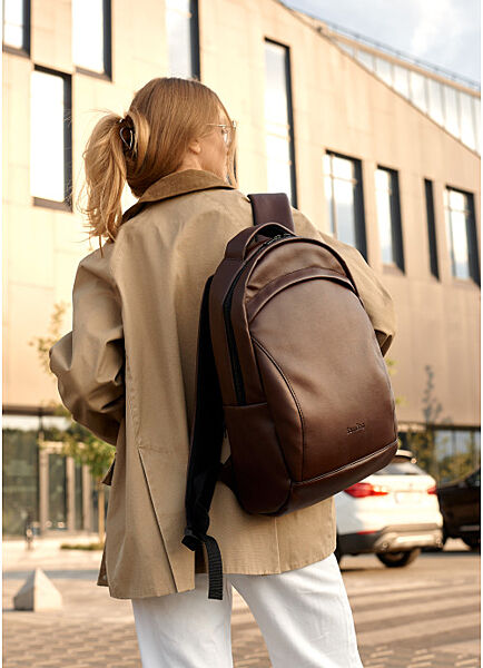 Чоловічий рюкзак шоколадний