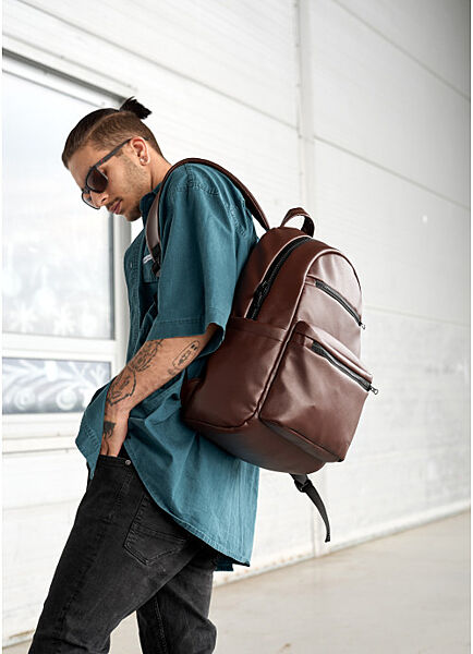 Рюкзак унісекс шоколад