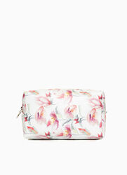 Жіноча косметичка принт квіти