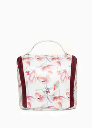 Жіноча косметичка принт квіти